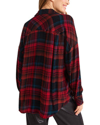 Bella Dahl Oversized Wool-Blend Shacket