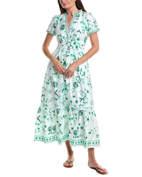 CeCe Cece V Neck Maxi Dress