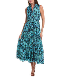 CeCe Cece Printed Maxi Dress