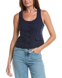 CeCe Cece Embroidered Vest Top