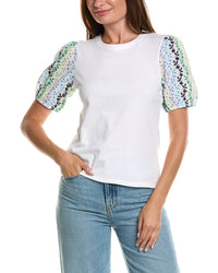 CeCe Cece Puff Sleeve T-Shirt