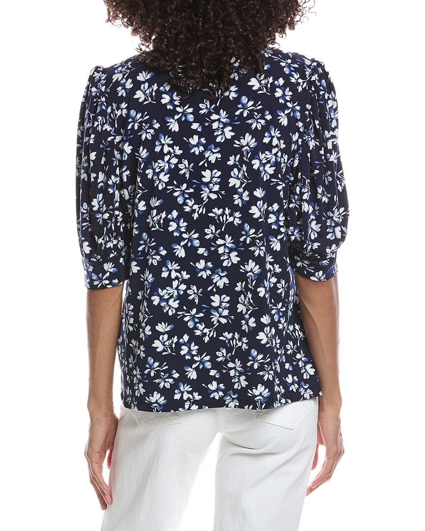 CeCe Cece Crewneck Shirred Top