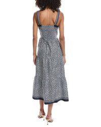 CeCe Cece Tank Square Neck Tiered Maxi Dress