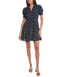 CeCe Cece Smocked Cuff Puff Sleeve Mini Dress