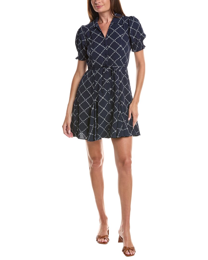CeCe Cece Smocked Cuff Puff Sleeve Mini Dress