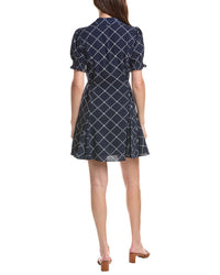 CeCe Cece Smocked Cuff Puff Sleeve Mini Dress