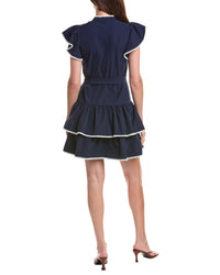 CeCe Cece Flutter Midi Dress