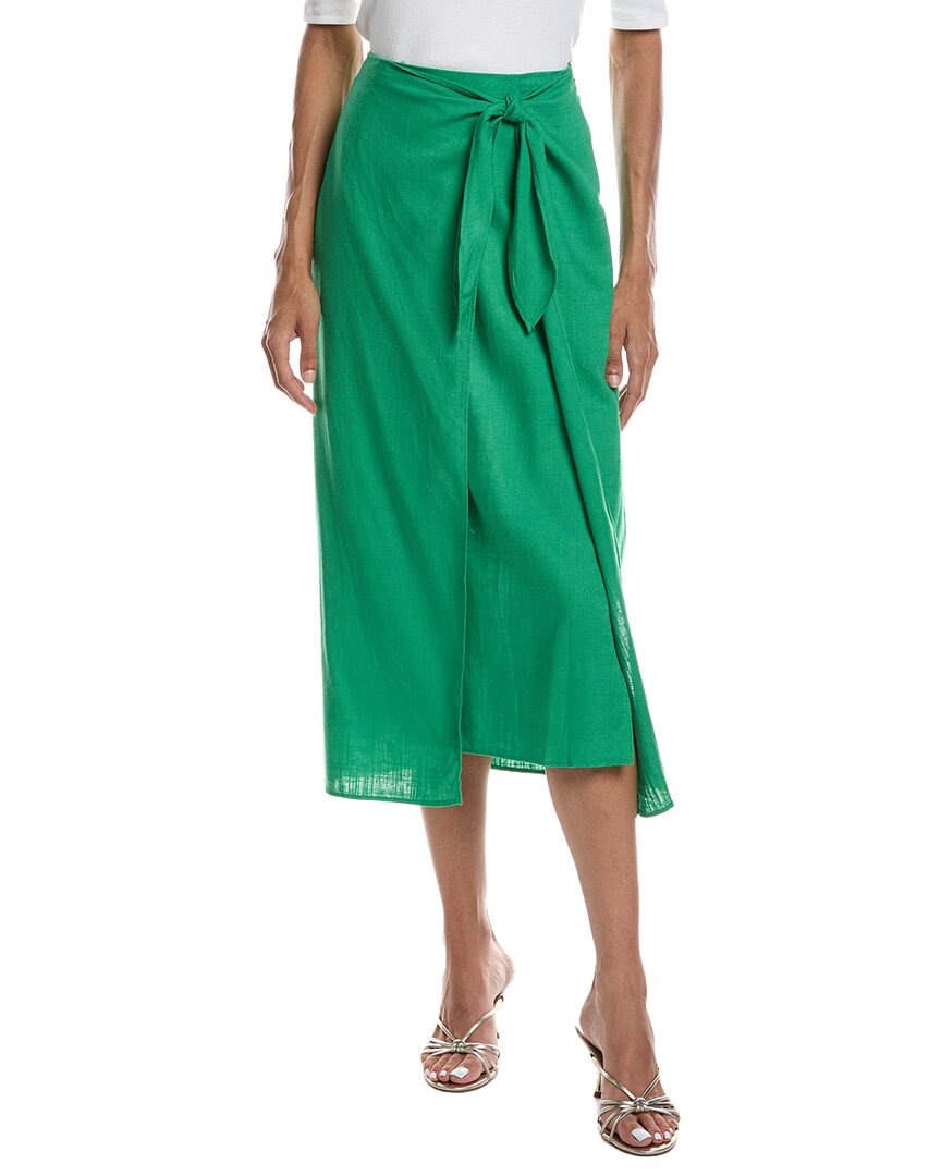 CeCe Cece Wrap Wide Tie Skirt