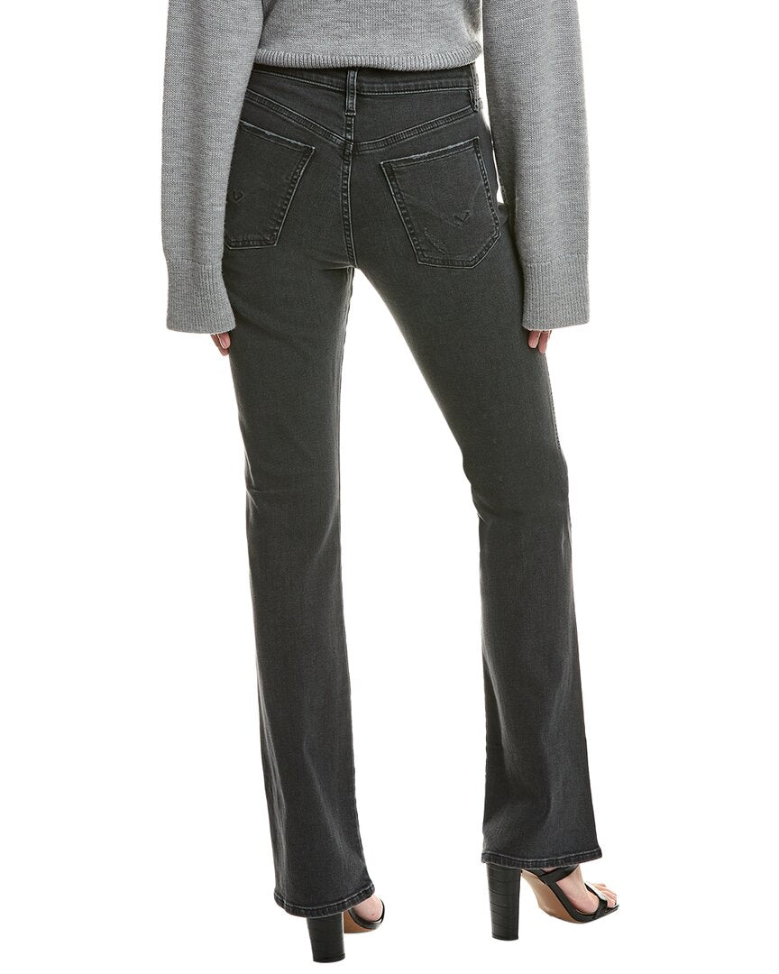 Hudson Jeans Blair High-Rise Black Rinse Bootcut Jean