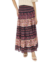 CeCe Cece Smock Waist Maxi Skirt