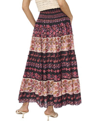 CeCe Cece Smock Waist Maxi Skirt