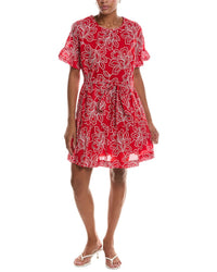 CeCe Cece Printed Mini Dress