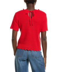 CeCe Cece Pointelle Sweater