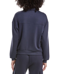 Ariella Ponte Full Snap Zipper Sweatshirt