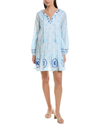 Sail To Sable Ruffle Hem Shift Dress