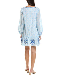 Sail To Sable Ruffle Hem Shift Dress
