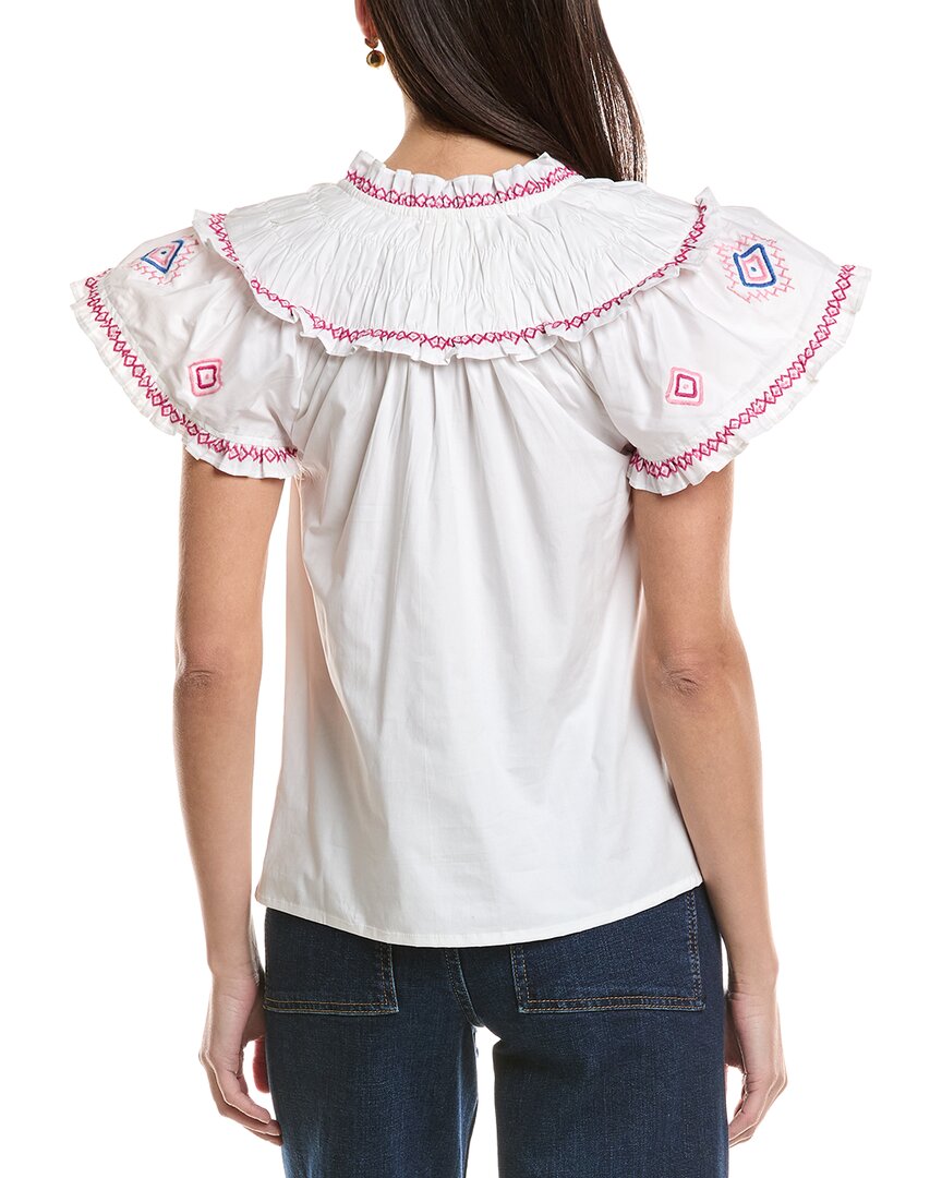 Sail To Sable Embroidered Top