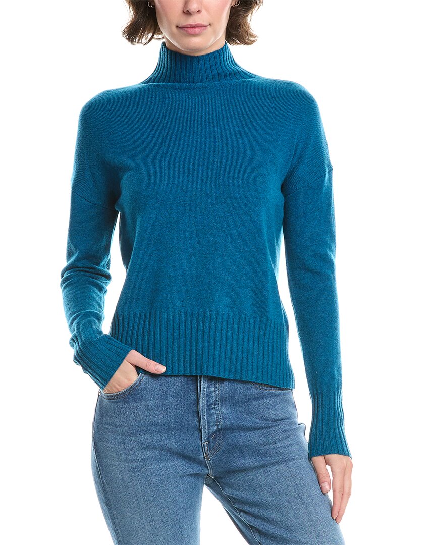 Forte Cashmere Funnel Neck Cashmere Sweater