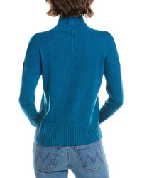 Forte Cashmere Funnel Neck Cashmere Sweater