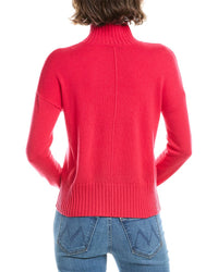 Forte Cashmere Funnel Neck Cashmere Sweater