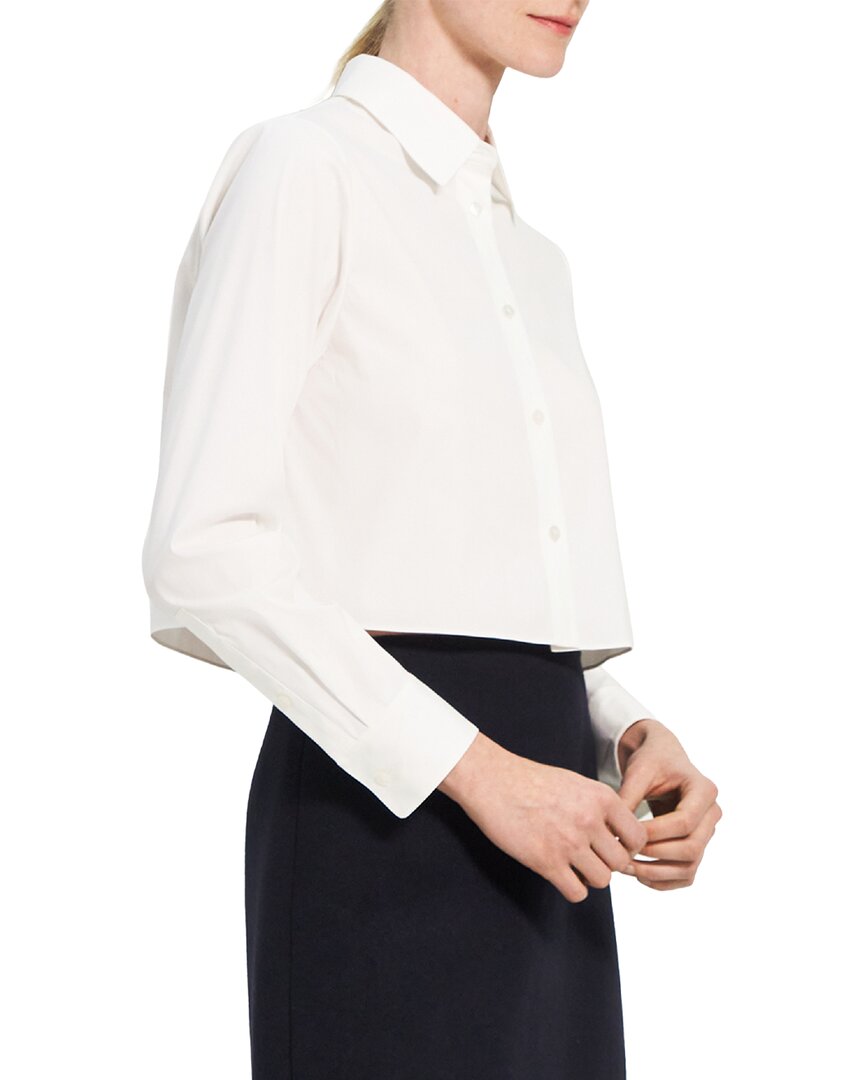 Theory Crop Classic Shirt