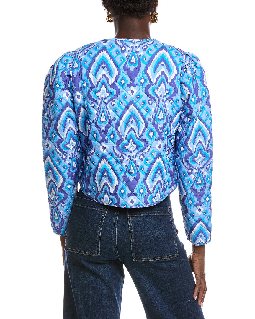 Sail To Sable Quilted Print Jacket