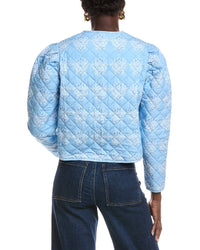 Sail To Sable Quilted Print Jacket