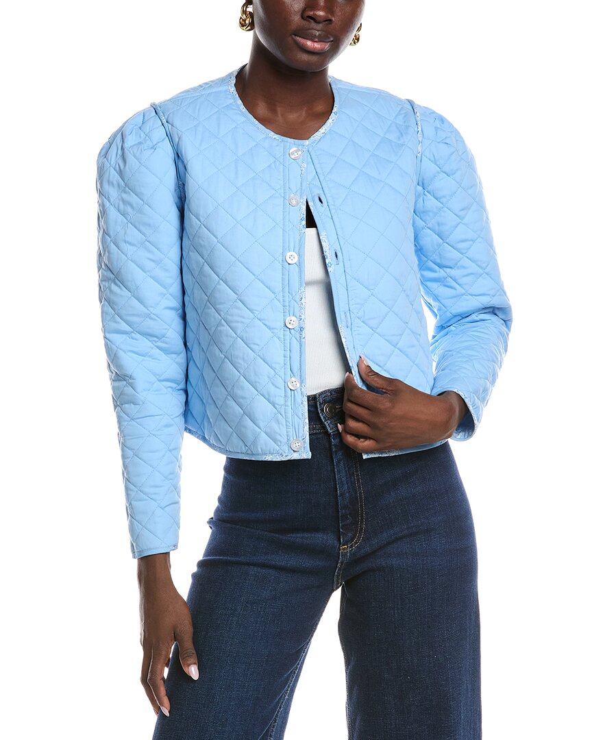 Sail To Sable Quilted Print Jacket