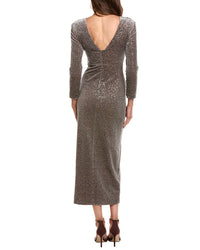 Peserico Sequin Velvet Midi Dress
