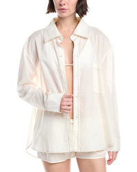 Montce Boyfriend Button-Down Shirt