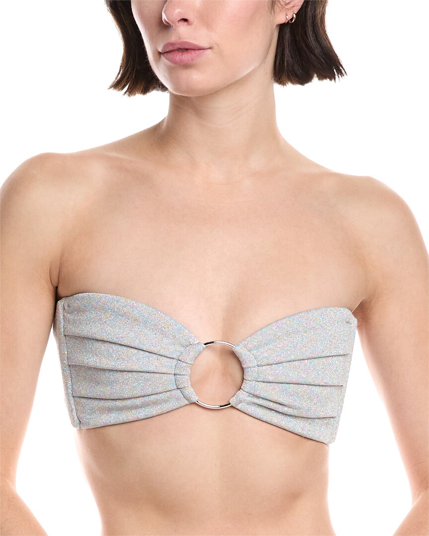 Montce Tori Ties Bandeau Bikini Top