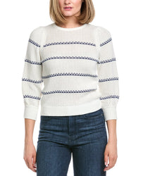 Hannah Rose Blythe Cashmere-Blend Knit Sweater