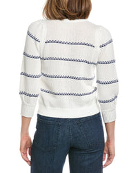 Hannah Rose Blythe Cashmere-Blend Knit Sweater