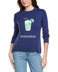 Hannah Rose Mojito Mojo Cashmere-Blend Sweater