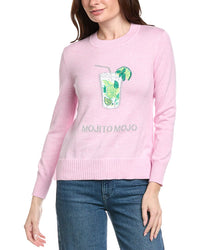 Hannah Rose Mojito Mojo Cashmere-Blend Sweater