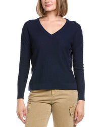 Hannah Rose Savannah Linen-Blend Sweater