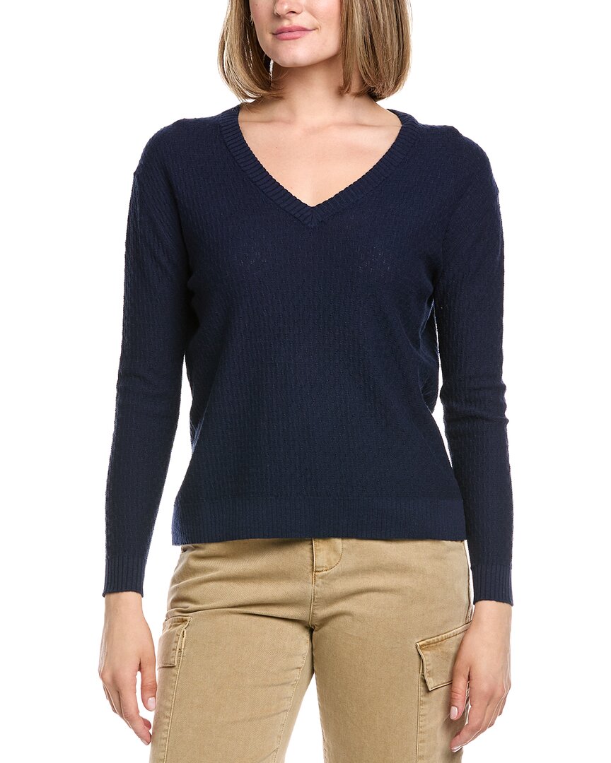 Hannah Rose Savannah Linen-Blend Sweater