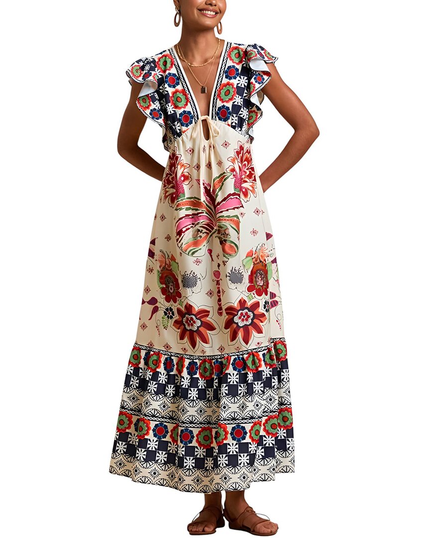 Camila Blanco Midi Dress