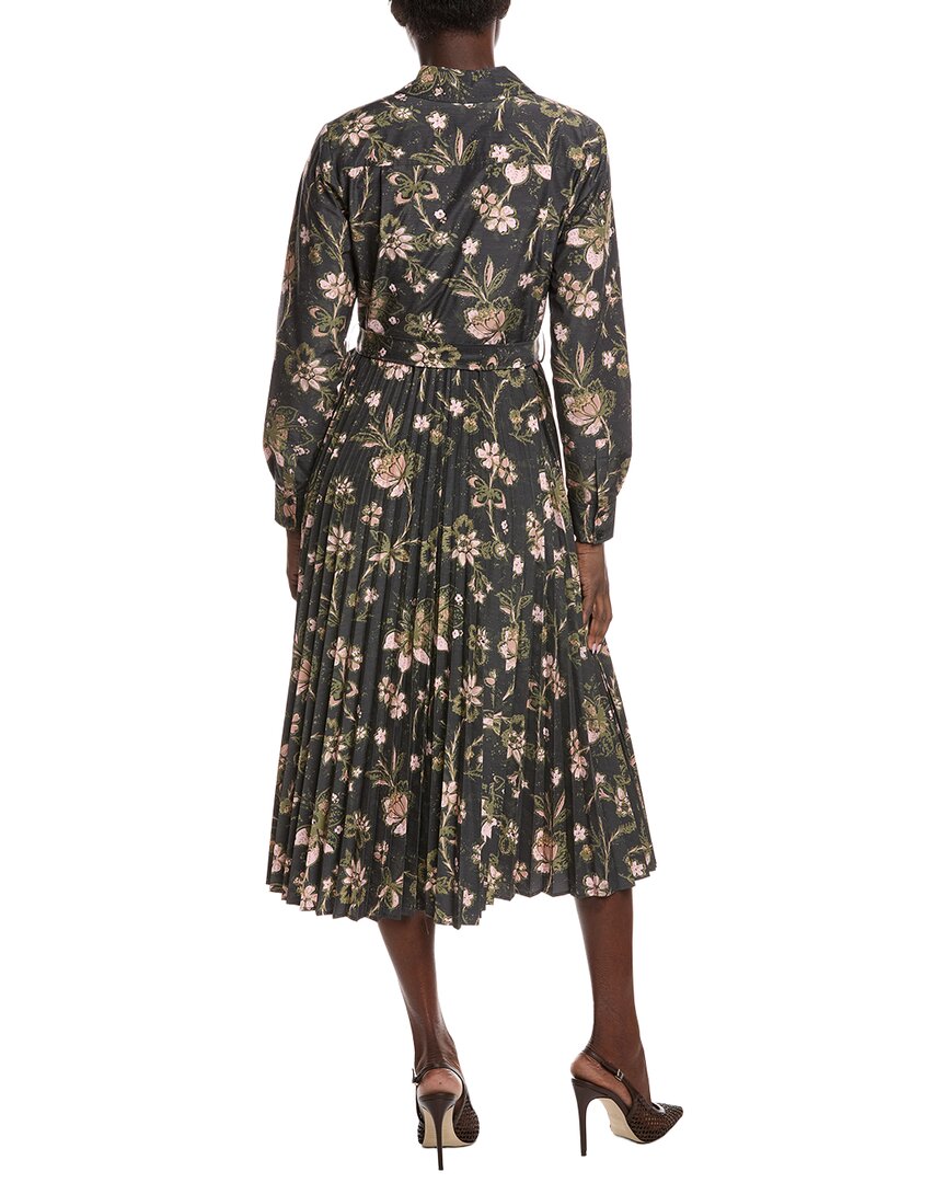 Derek Lam 10 Crosby Kenza Pleated Midi Dress