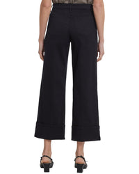 Nydj Teresa Black Wide Leg Jean