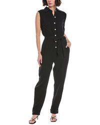 Vitamin A Sabina Linen-Blend Jumpsuit