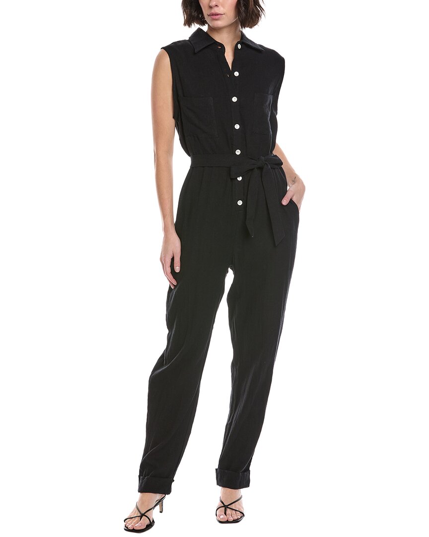 Vitamin A Sabina Linen-Blend Jumpsuit