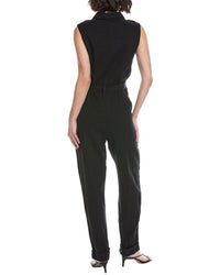 Vitamin A Sabina Linen-Blend Jumpsuit