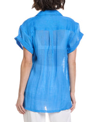 Vitamin A Playa Pocket Linen Blouse