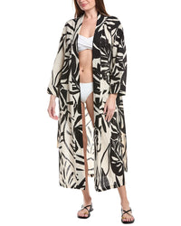 Vitamin A Palmilla Linen Robe
