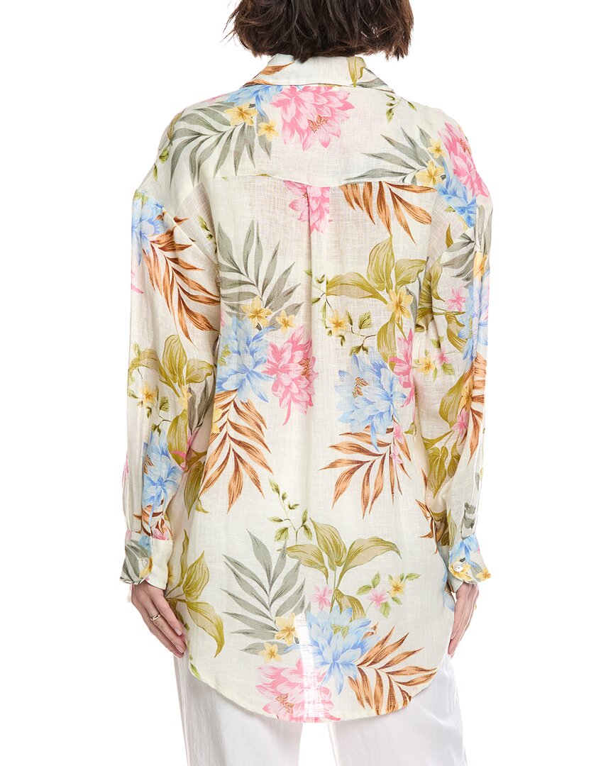 Vitamin A Playa Linen Boyfriend Shirt