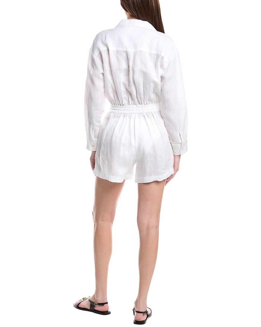 Vitamin A The Getaway Linen Romper