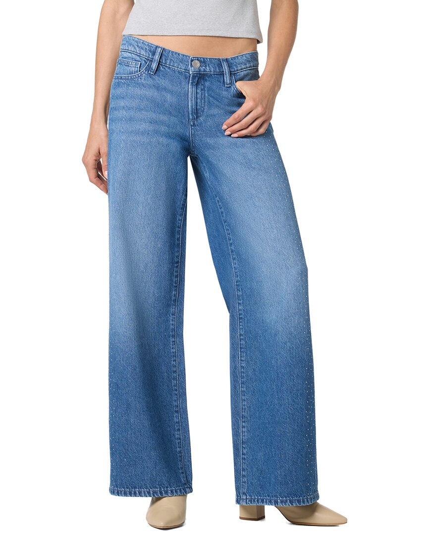 Joe's Jeans Low Rise Wide Leg Crystal Indigo Jean