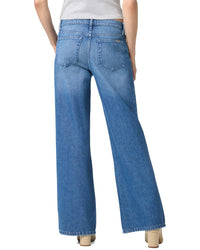 Joe's Jeans Low Rise Wide Leg Crystal Indigo Jean