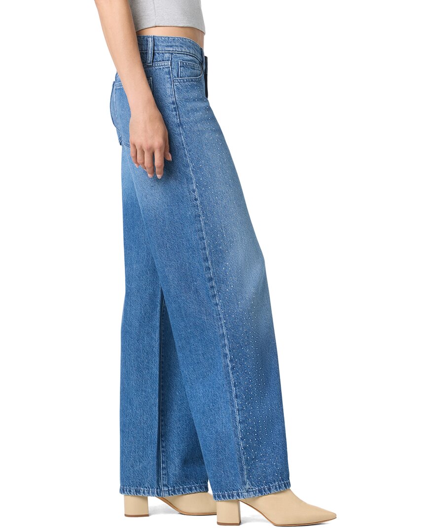 Joe's Jeans Low Rise Wide Leg Crystal Indigo Jean